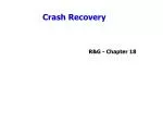 Crash Recovery