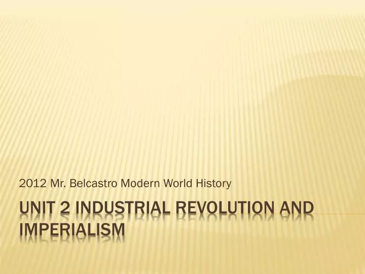 2012 mr belcastro modern world history
