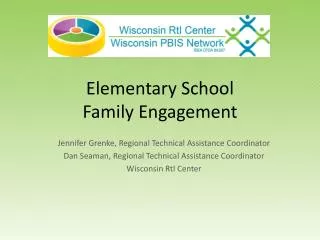 Elementary School Family Engagement