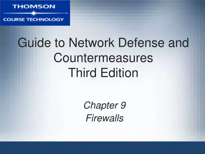 guide to network defense and countermeasures third edition