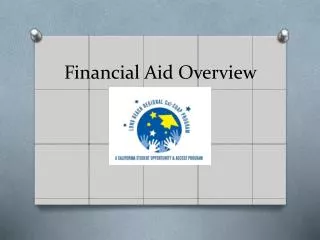 Financial Aid Overview