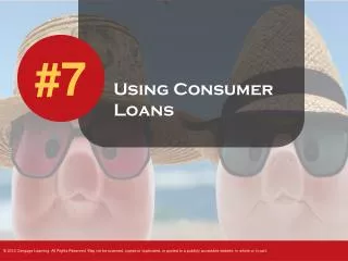 Using Consumer Loans