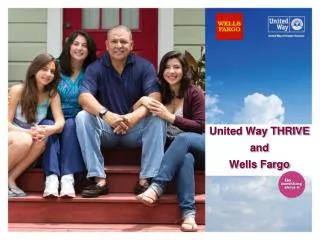 United Way THRIVE and Wells Fargo