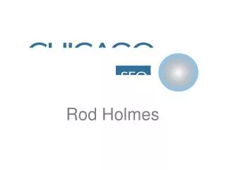Rod Holmes