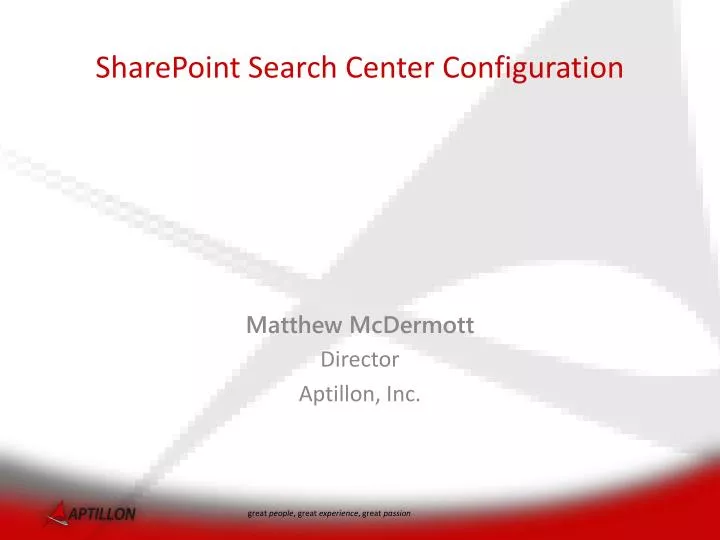 sharepoint search center configuration