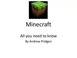 Minecraft