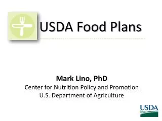 USDA Food Plans