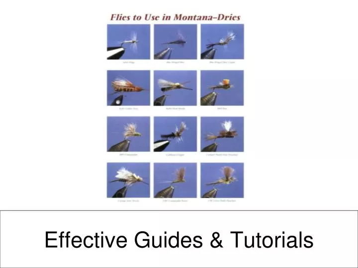 effective guides tutorials