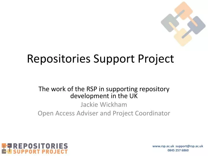 repositories support project