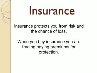 insurance