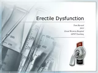 Erectile Dysfunction