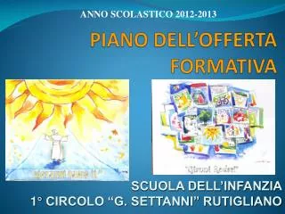 PIANO DELL’OFFERTA FORMATIVA