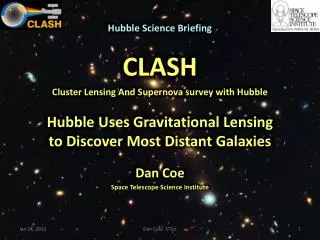 Hubble Science Briefing