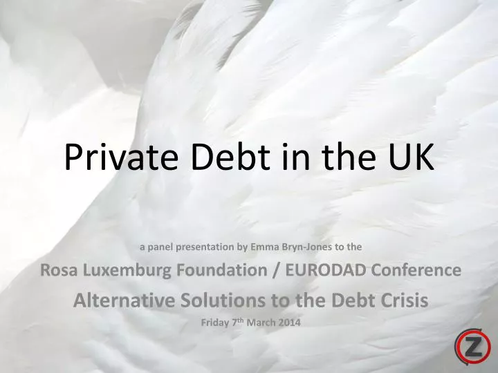 private debt in the uk