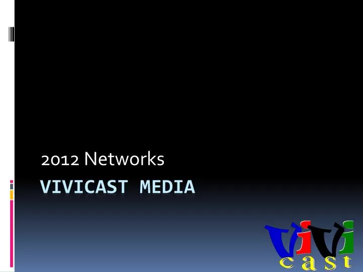 2012 networks