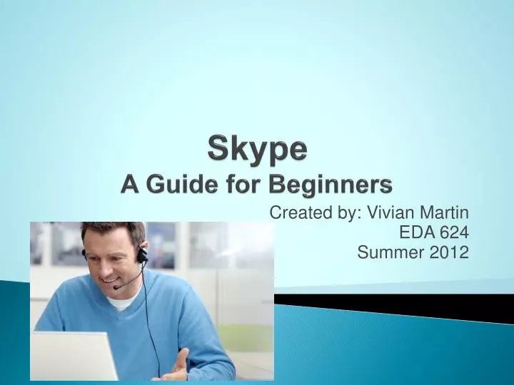 skype a guide for beginners
