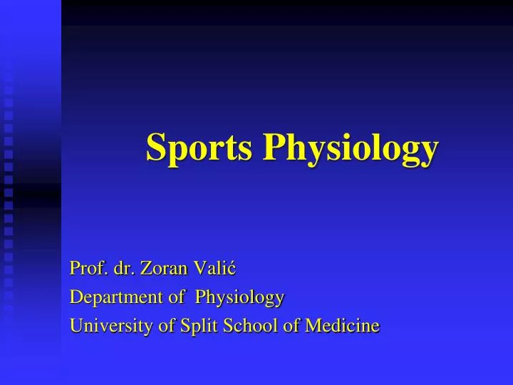 sports physiology