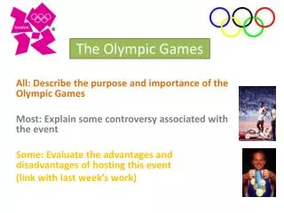 The Olympic Games