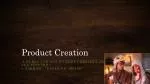 Product Creation - slide 1