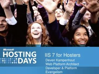 IIS 7 for Hosters