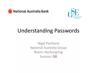 Understanding Passwords