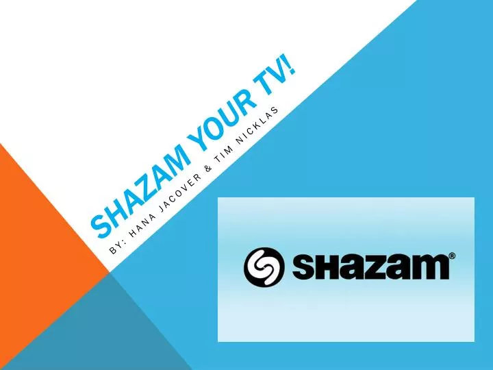 shazam your tv