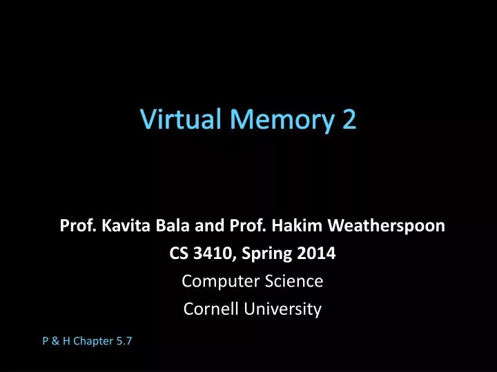 virtual memory 2
