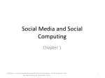 Social Media and Social Computing