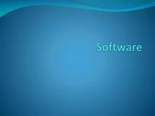 Software