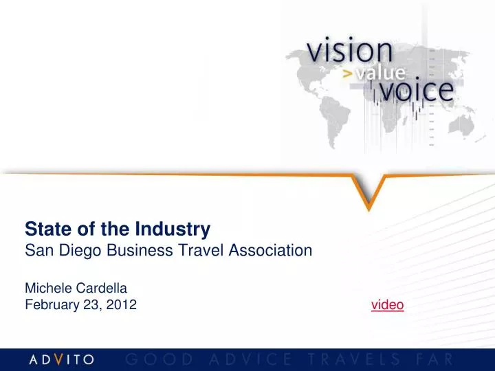 state of the industry san diego business travel association michele cardella february 23 2012 video