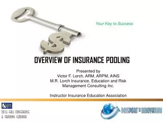 OVERVIEW OF INSURANCE POOLING