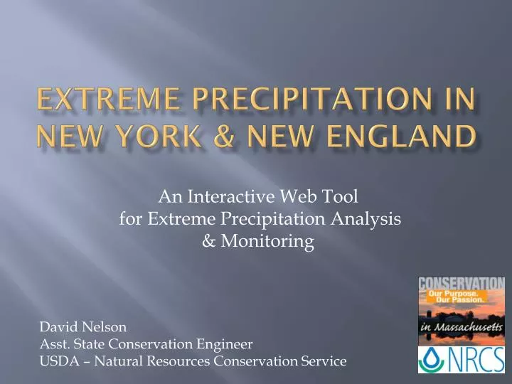 extreme precipitation in new york new england
