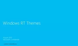 Windows RT Themes