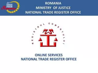 O NLINE SERVICES N ATIONAL T RADE R EGISTER O FFICE