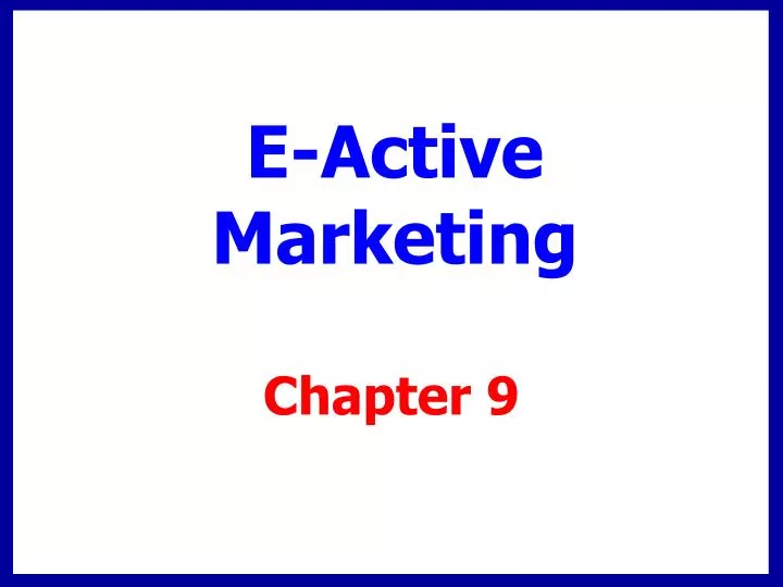 e active marketing