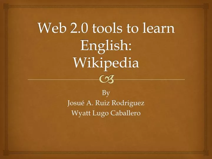 web 2 0 tools to learn english wikipedia