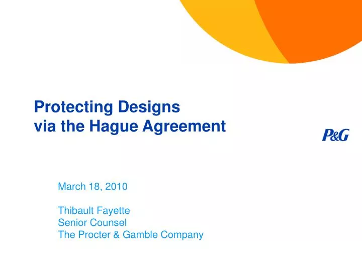 protecting designs via the hague agreement