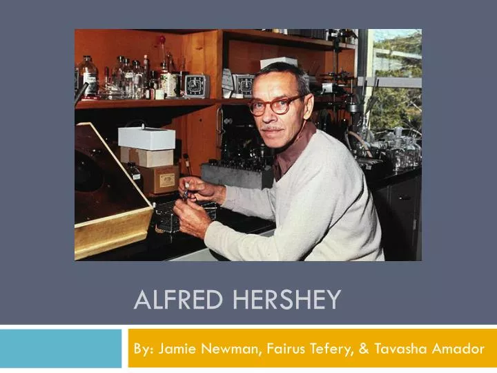 alfred hershey