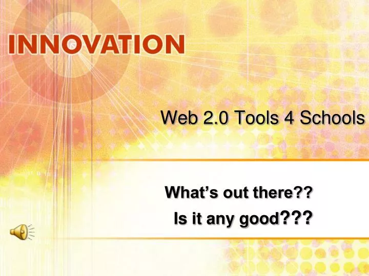 web 2 0 tools 4 schools