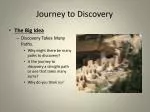 Journey to Discovery - slide 1