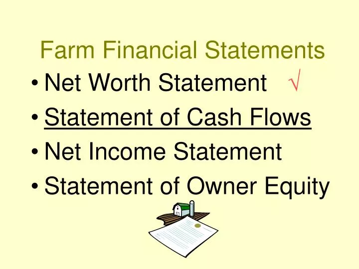 farm financial statements