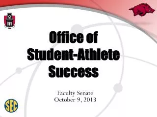 Office of Student-Athlete Success