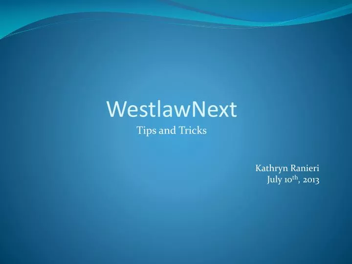 westlawnext
