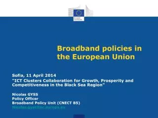 Broadband policies in the European Union