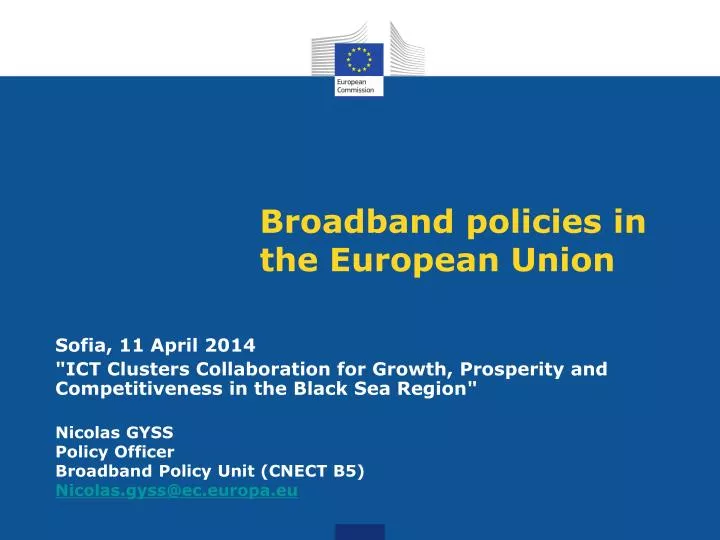 broadband policies in the european union
