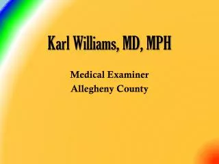 Karl Williams, MD, MPH