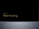 Web Hosting
