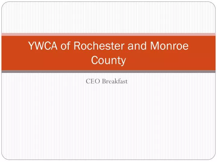 ywca of rochester and monroe county