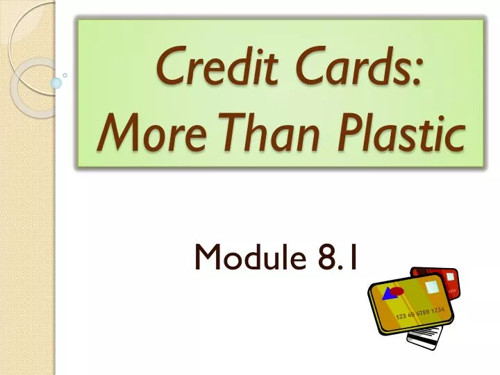 credit cards more than plastic