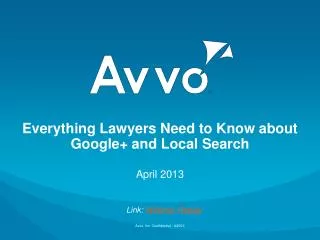 Everything Lawyers Need to Know about Google+ and Local Search